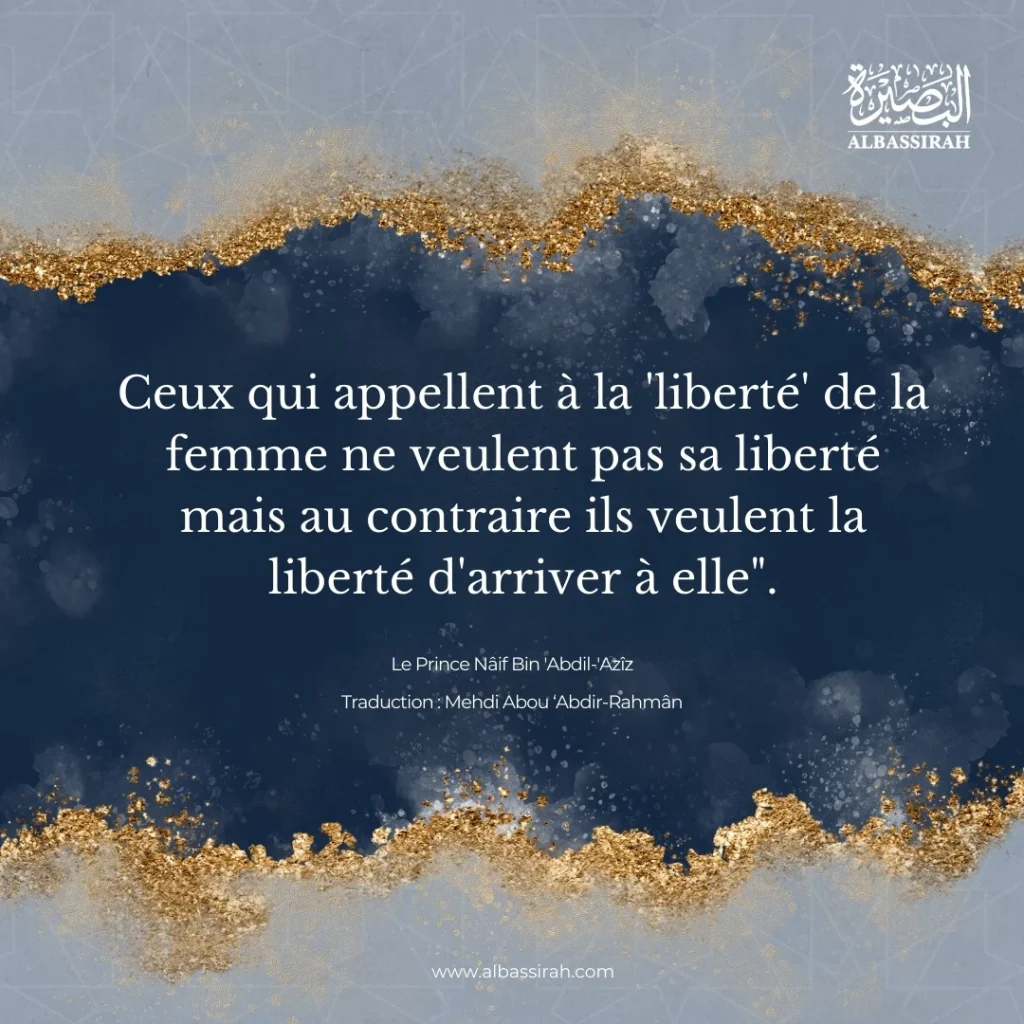 La Véritable Liberté de la Femme