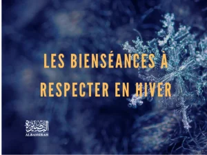 Les bienséances à respecter en hiver